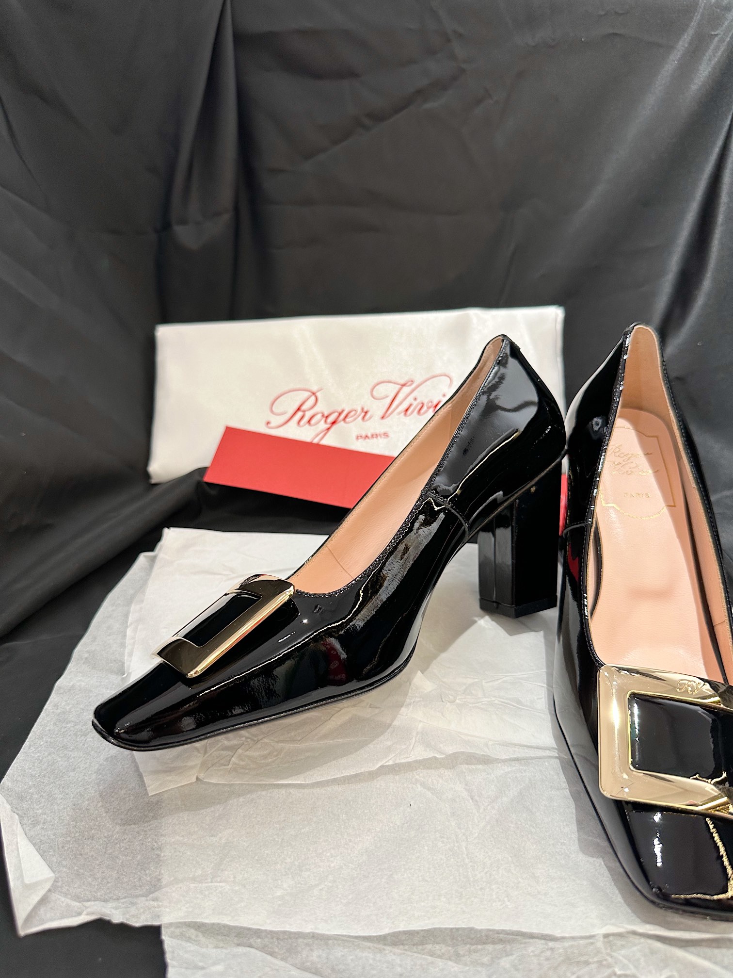 罗杰·维维亚 Roger Vivier 经典高奢皮鞋鞋履高跟鞋 #291078FA 6