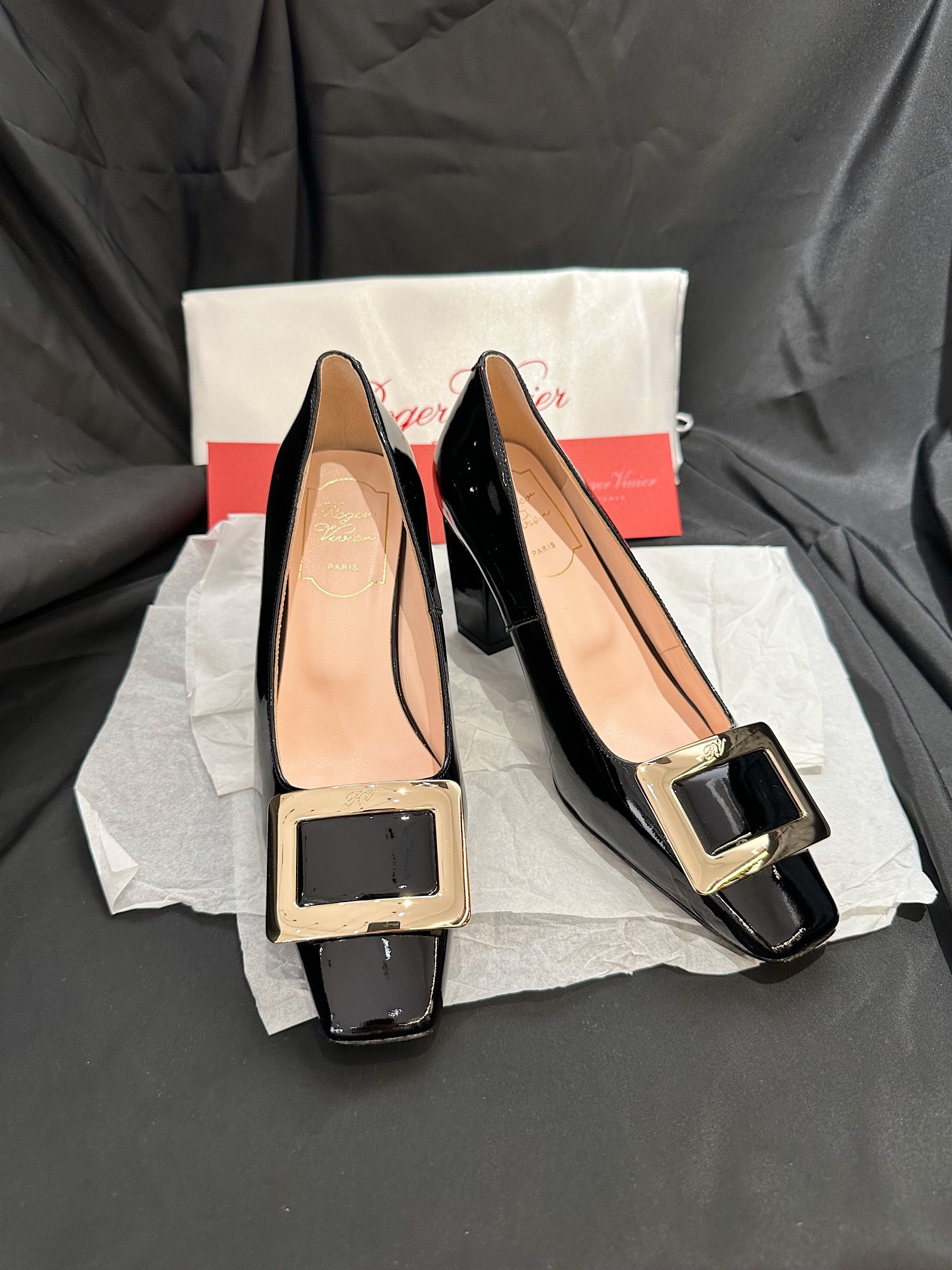 罗杰·维维亚 Roger Vivier 经典高奢皮鞋鞋履高跟鞋 #291078FA 2