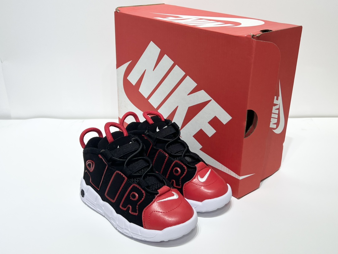 图片[5]-NK 皮蓬气垫大小童运动鞋24-37.5 这么帅气的气垫运动鞋，必须安排上👍🏻 优质工整走线面料，超精湛超匠心❤️ 1：1原装大底，脚感超舒服☁️ 小童弹力带，大童鞋带扣，匠心打造💓-选品中心