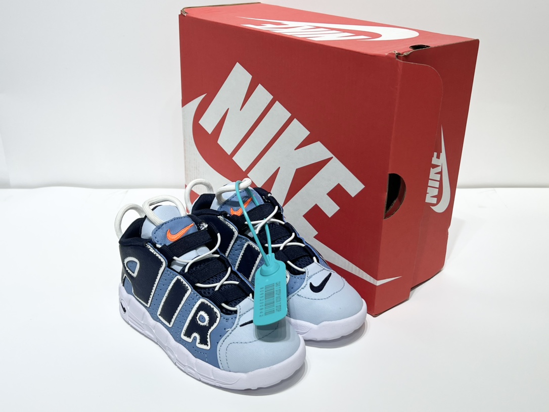 图片[2]-NK 皮蓬气垫大小童运动鞋24-37.5 这么帅气的气垫运动鞋，必须安排上👍🏻 优质工整走线面料，超精湛超匠心❤️ 1：1原装大底，脚感超舒服☁️ 小童弹力带，大童鞋带扣，匠心打造💓-选品中心