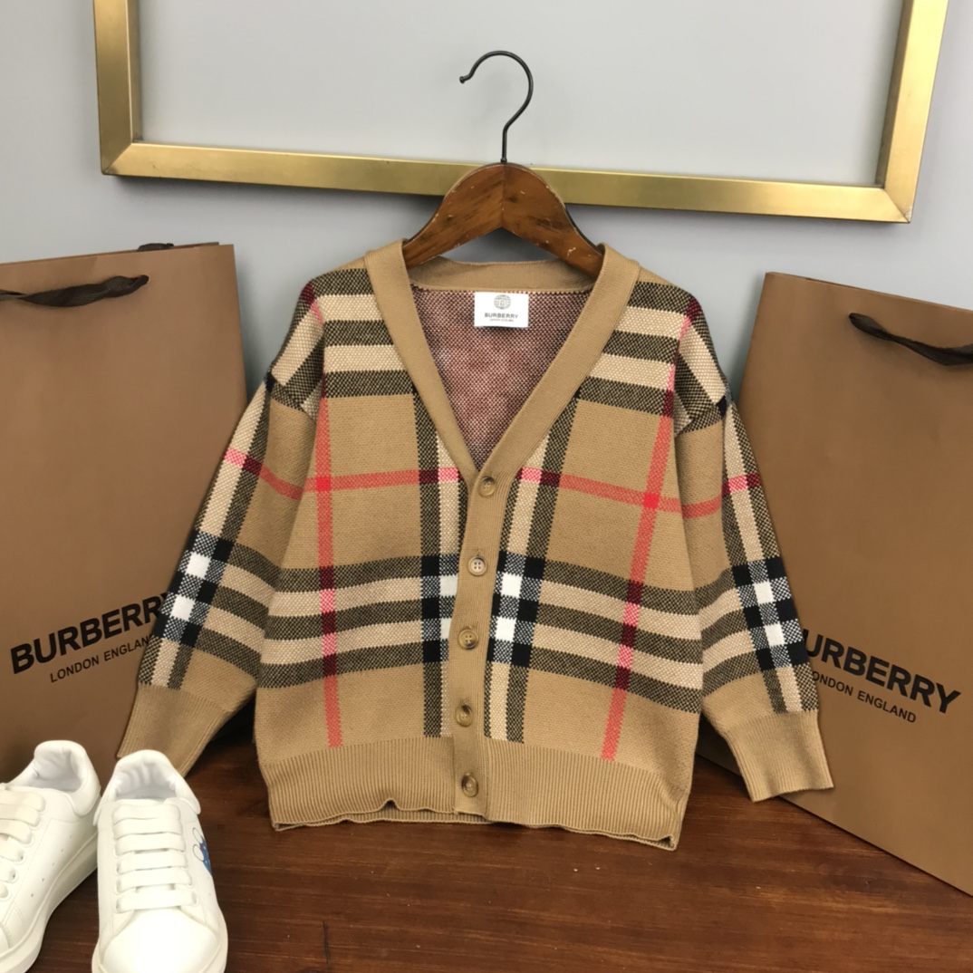 2023 Autumn High Children’s Long-Sleeved BBR Shirt Collection: Comfortable, Classic, Wooly Fabrics - 图片 2