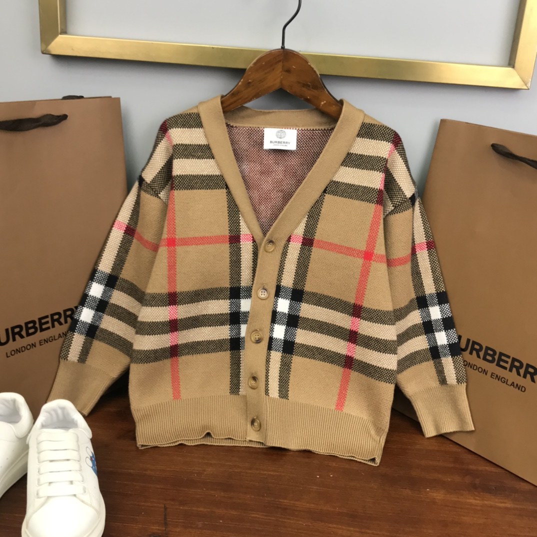 2023 Autumn High Children’s Long-Sleeved BBR Shirt Collection: Comfortable, Classic, Wooly Fabrics - 图片 5