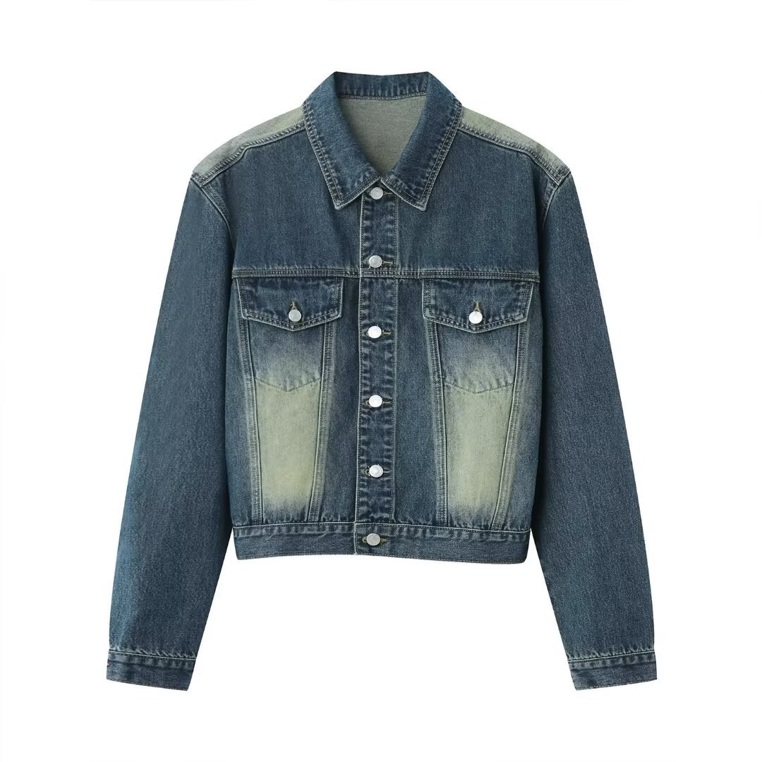 Retrospect Cowboy Coats & Easy-Breathed Pants with Classic Logo for All Genders - 图片 4