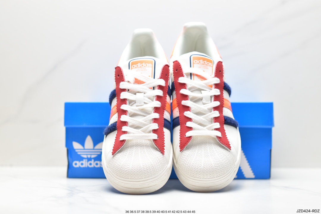 Adidas Originals Superstar Pride RM Shell Toe Series Low-Top Sneakers ID7493