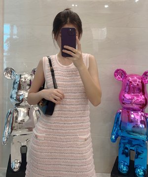 Chanel Clothing Dresses Tank Top Knitting Fall Collection