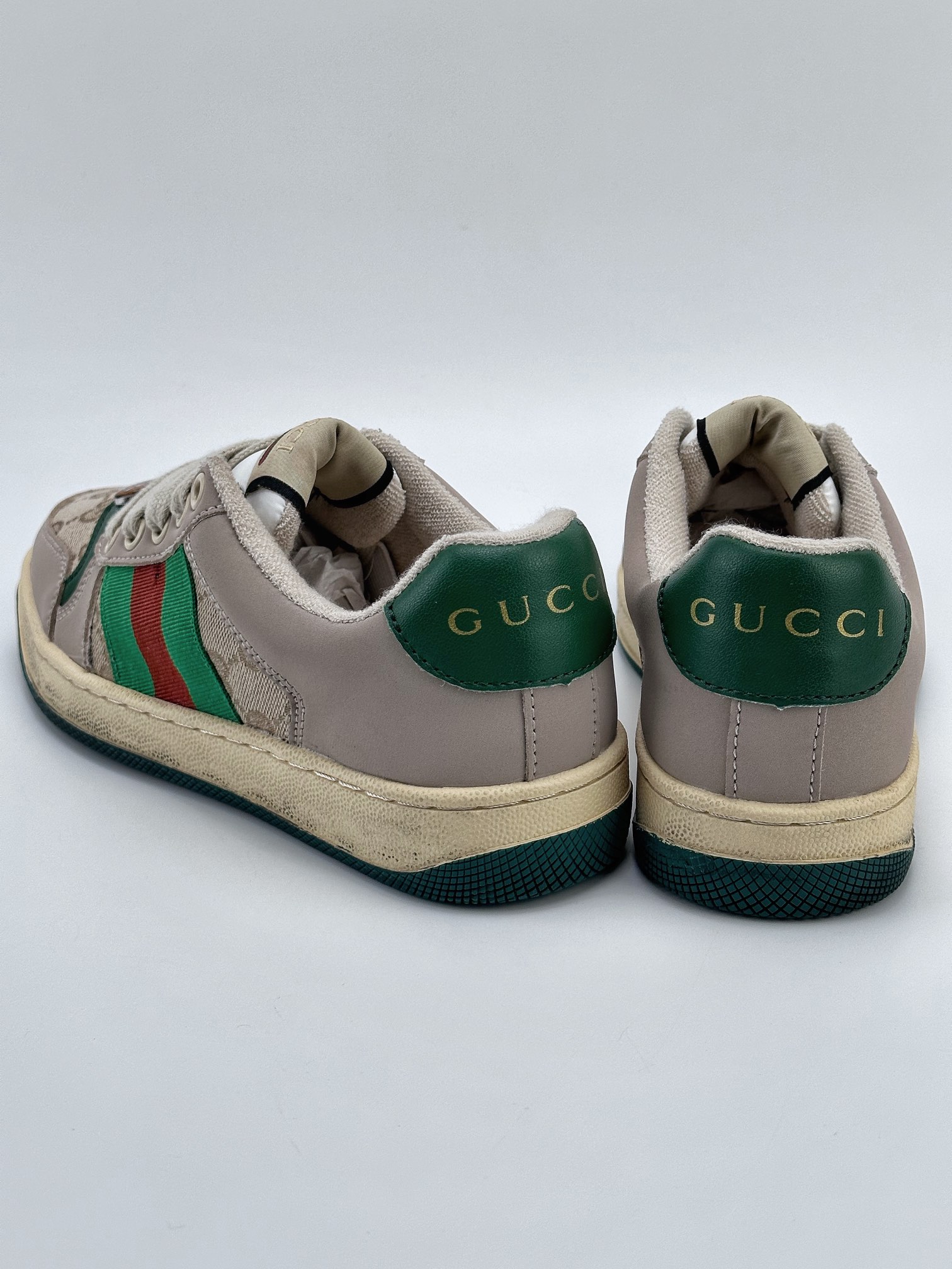 Original quality Gucci Screener dirty shoes series