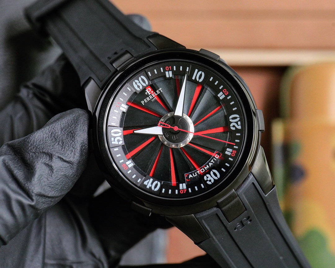2023 Bollit Perrelet Watch: Unique Design with Titanium Turbo Leaves - 图片 2