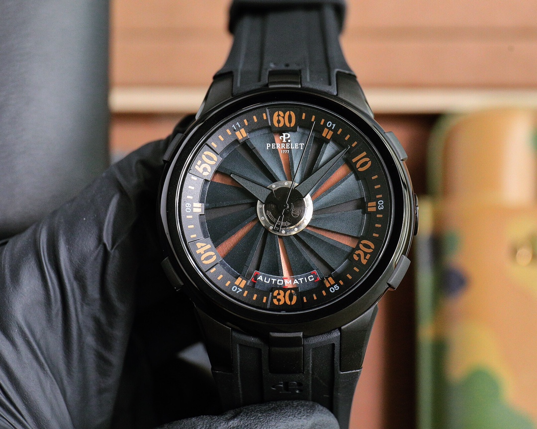 2023 Bollit Perrelet Watch: Unique Design with Titanium Turbo Leaves - 图片 9