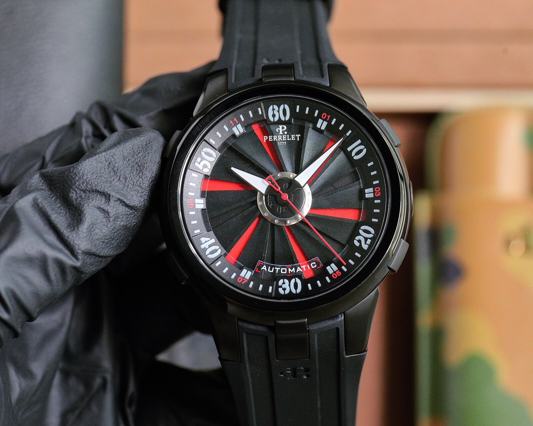 2023 Bollit Perrelet Watch: Unique Design with Titanium Turbo Leaves