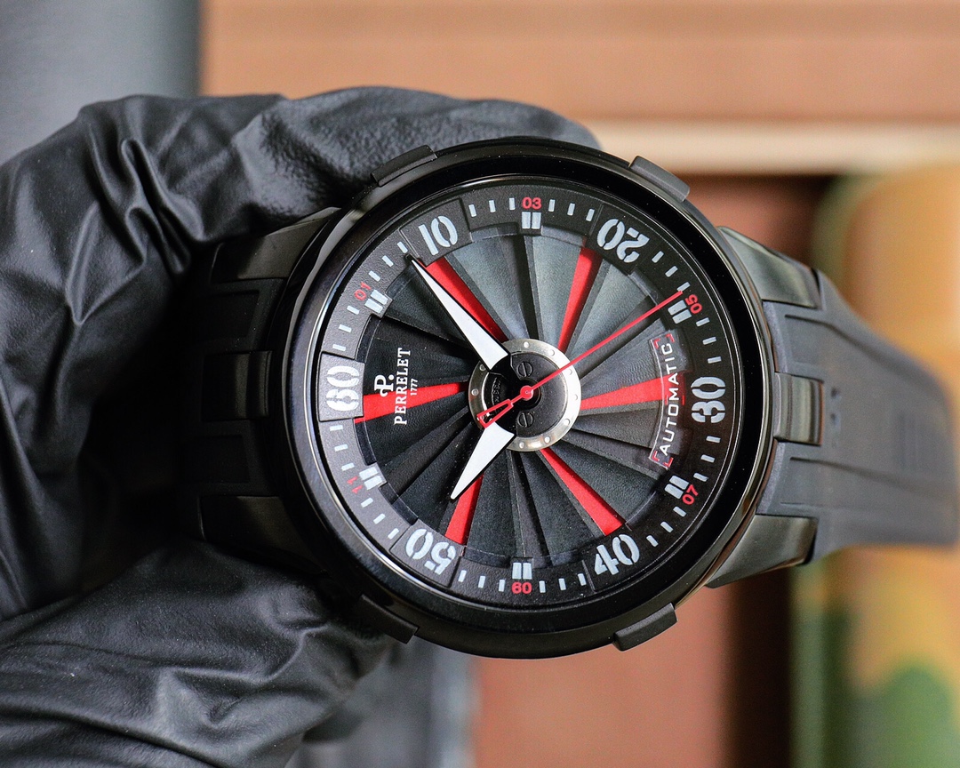 2023 Bollit Perrelet Watch: Unique Design with Titanium Turbo Leaves - 图片 4