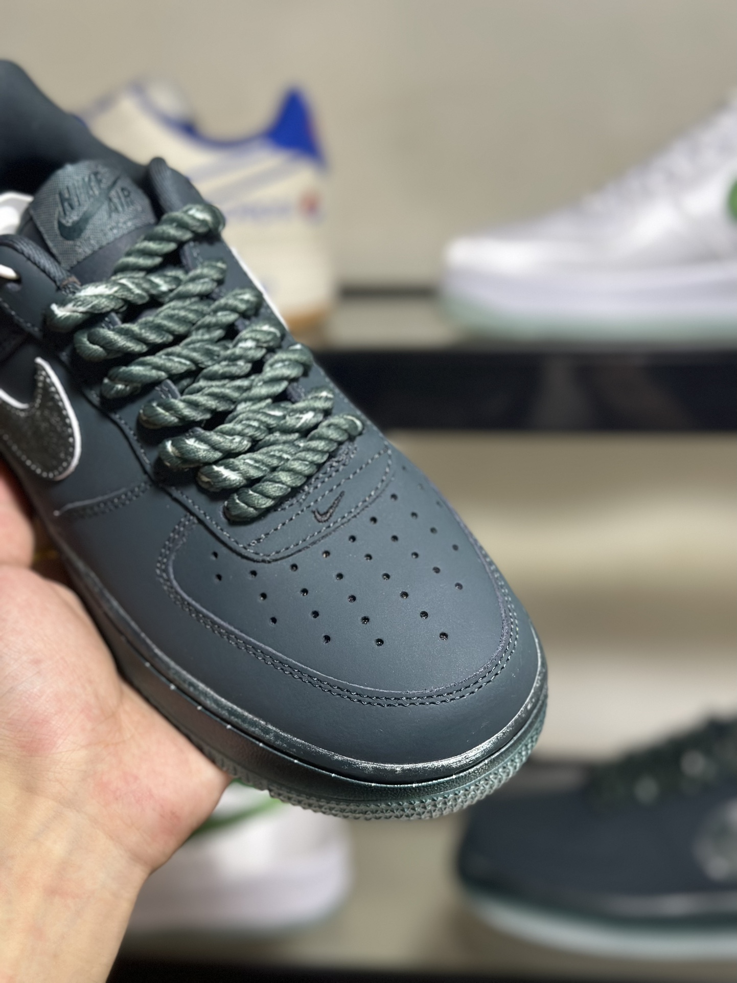 NikeAirForce1Low粗绳