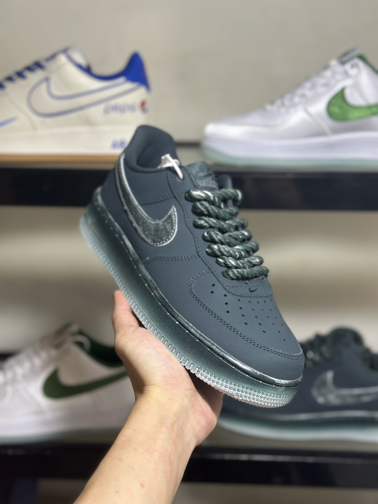 NikeAirForce1Low粗绳