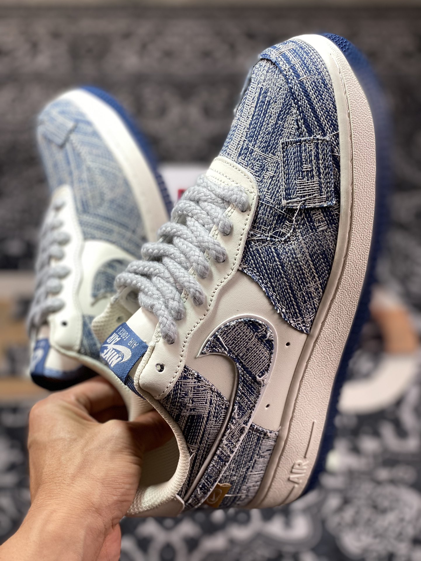 Air Force 1 '07 Low Patch Blue FB0607-077