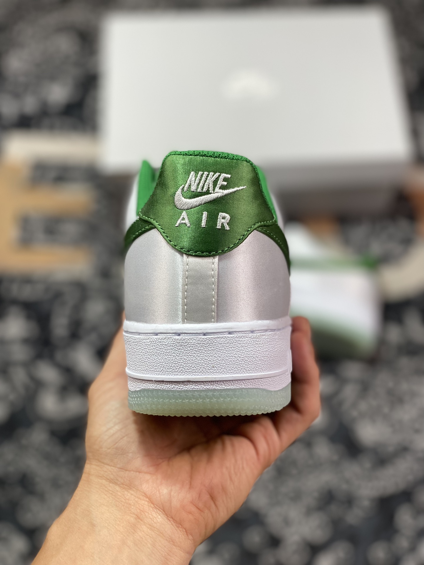 Air Force 1 '07 Low Silk White Green DX6541-101