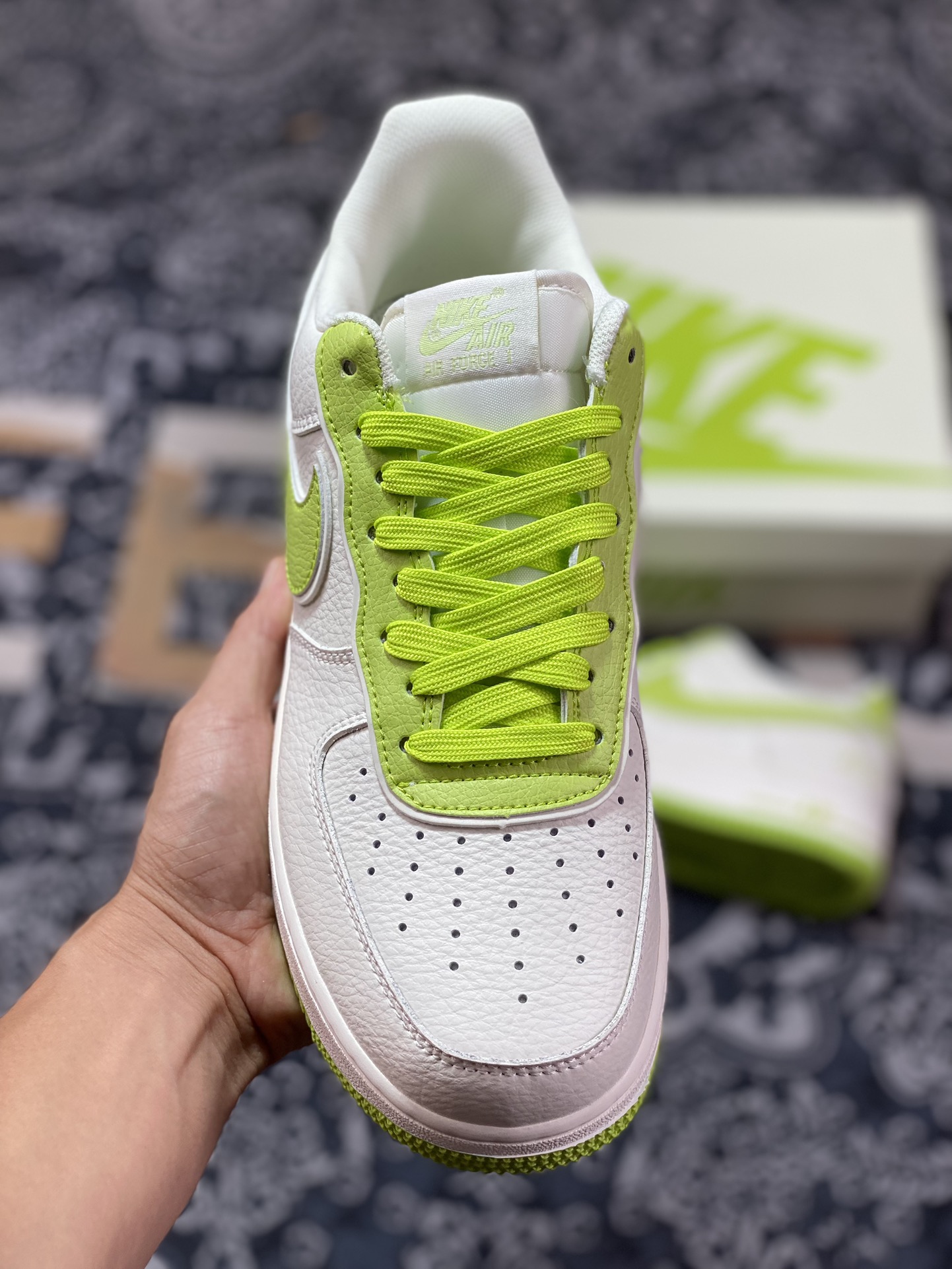 Air Force 1 '07 Low White/Green JF1983-557