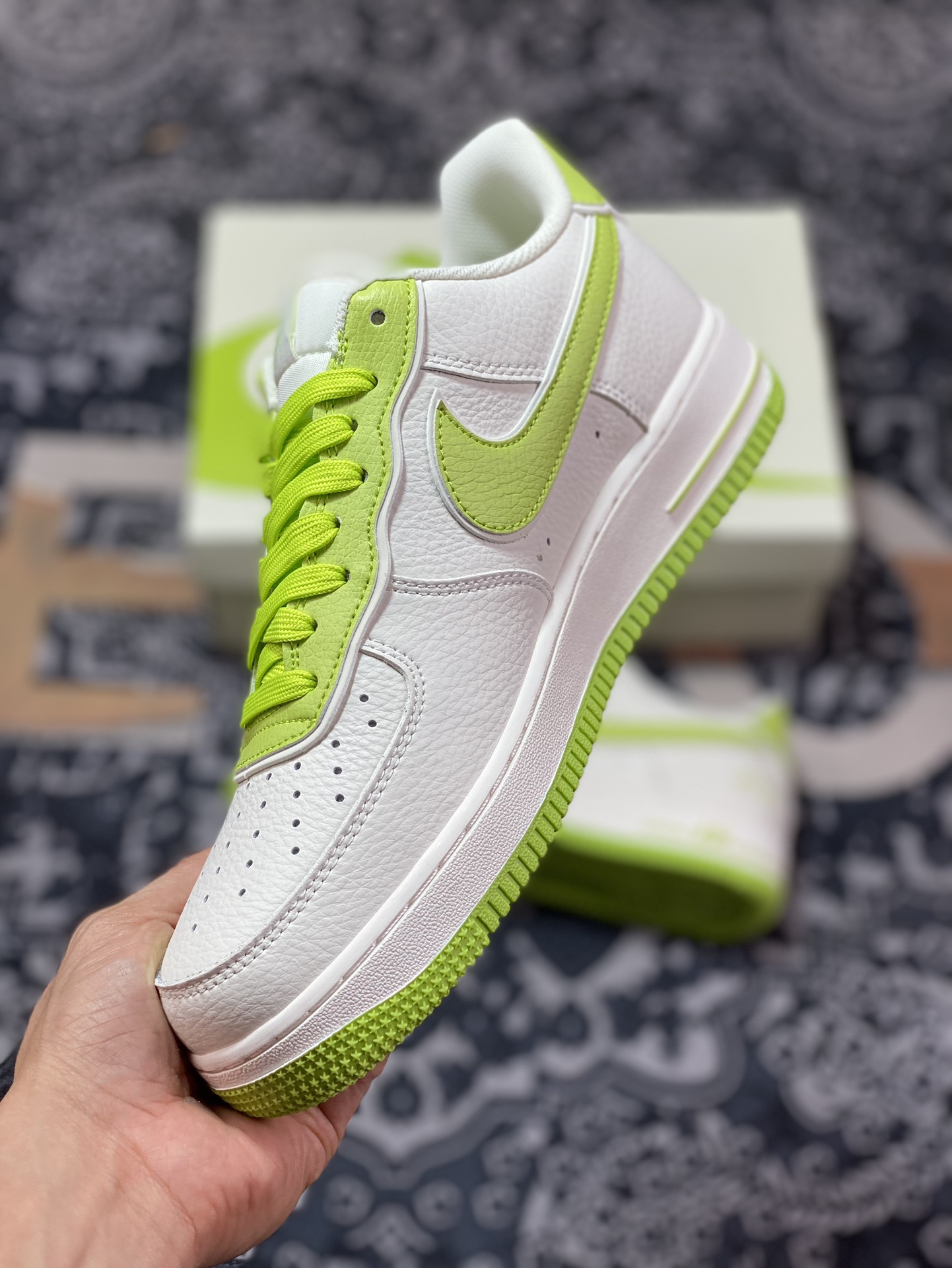 Air Force 1 '07 Low White/Green JF1983-557