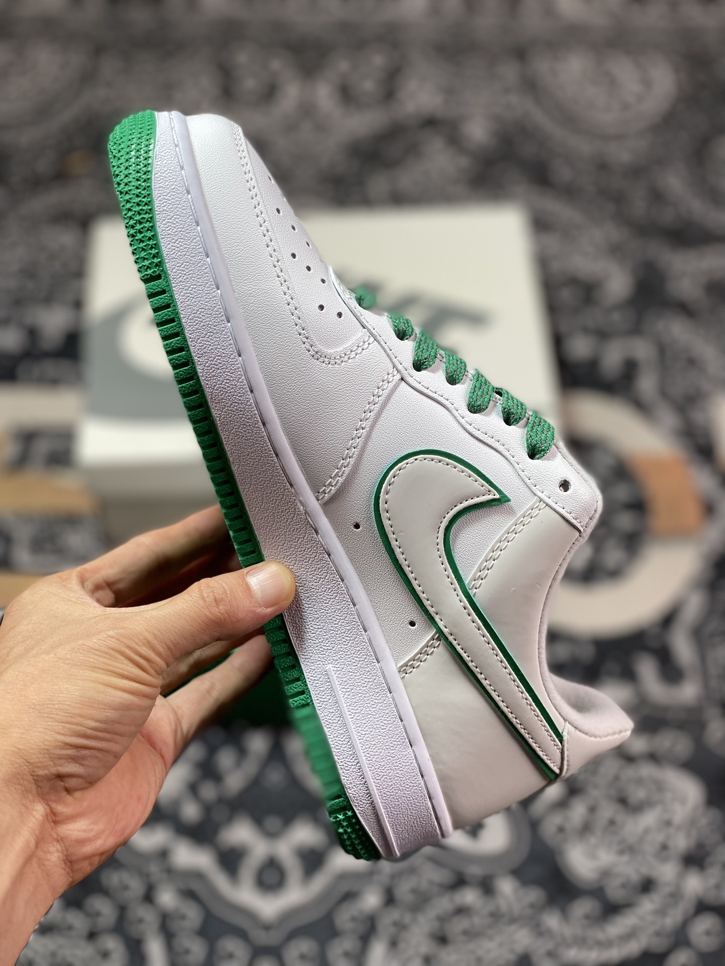 Air Force 1 '07 Low 3M White Gray Green YZ8115-001