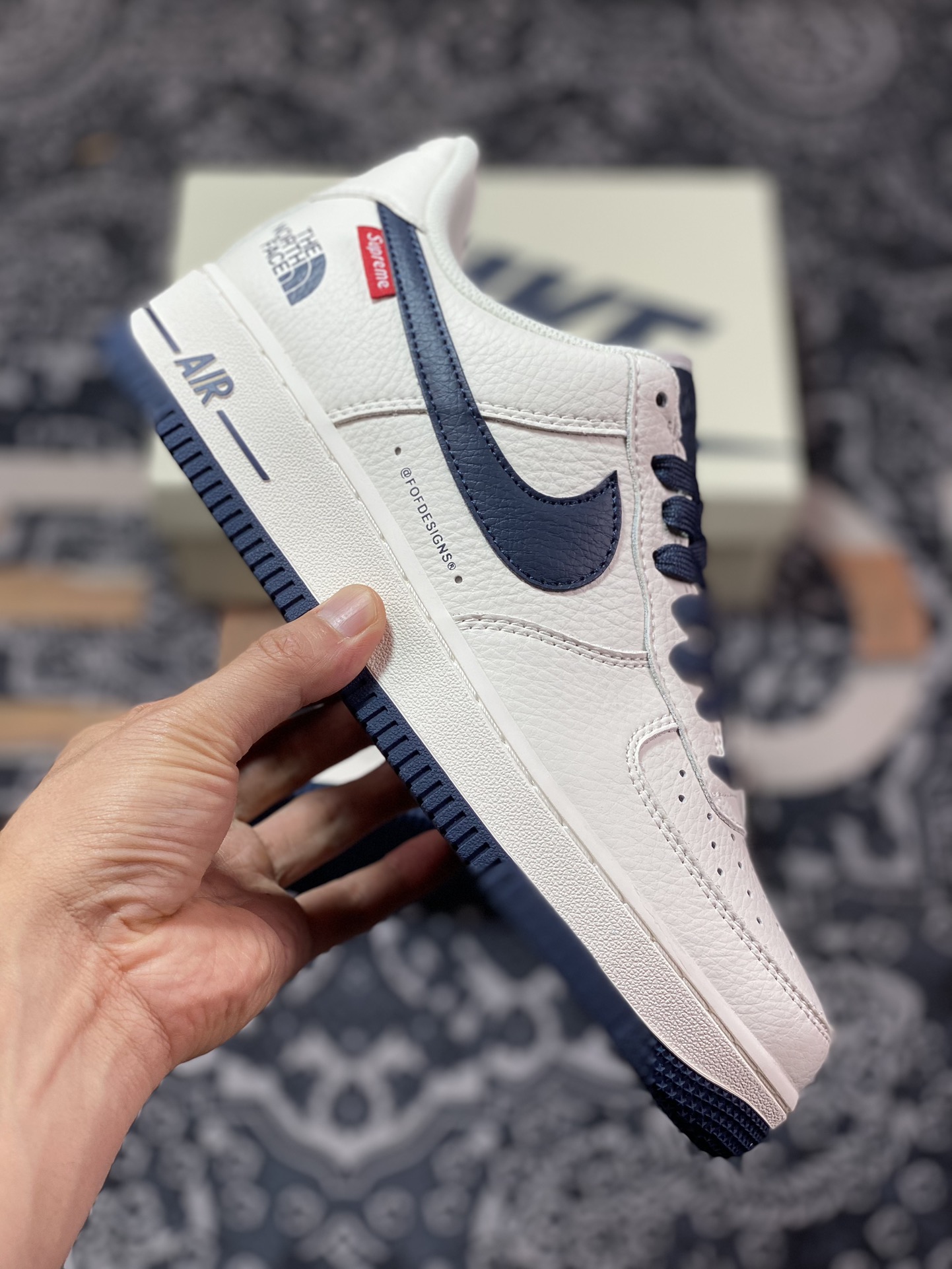 Air Force 1 '07 Low The North Face Sup Dark Blue SU2305-005