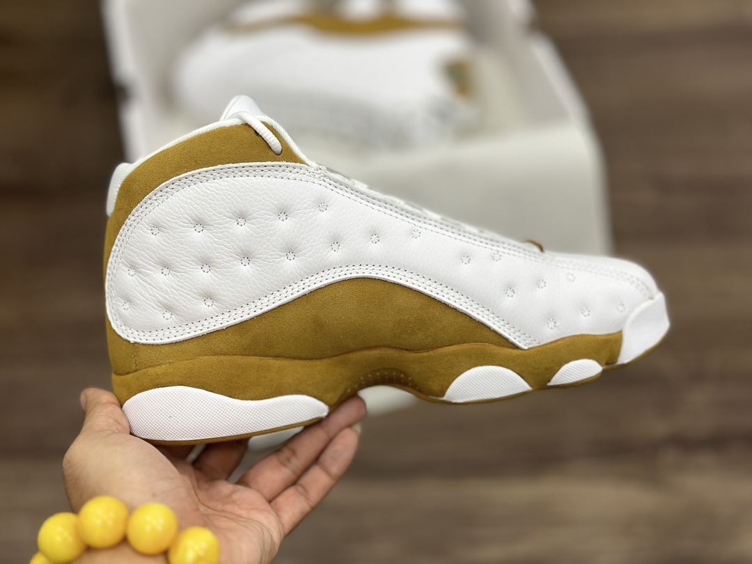 Air Jordan 13 AJ13系列 白黄 男子文化篮球鞋 414517-171