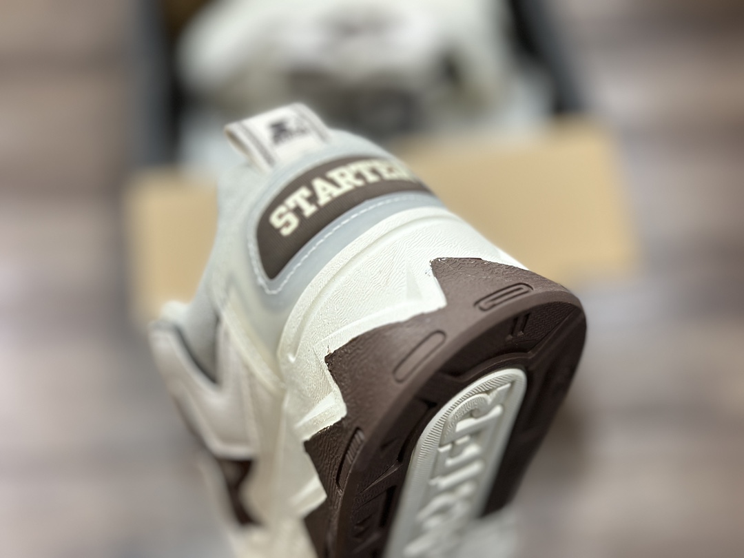 STARTER VOL2 Sound Wave II Star Bread Shoes Retro Thick-soled Height-enhancing Low-top Sneakers