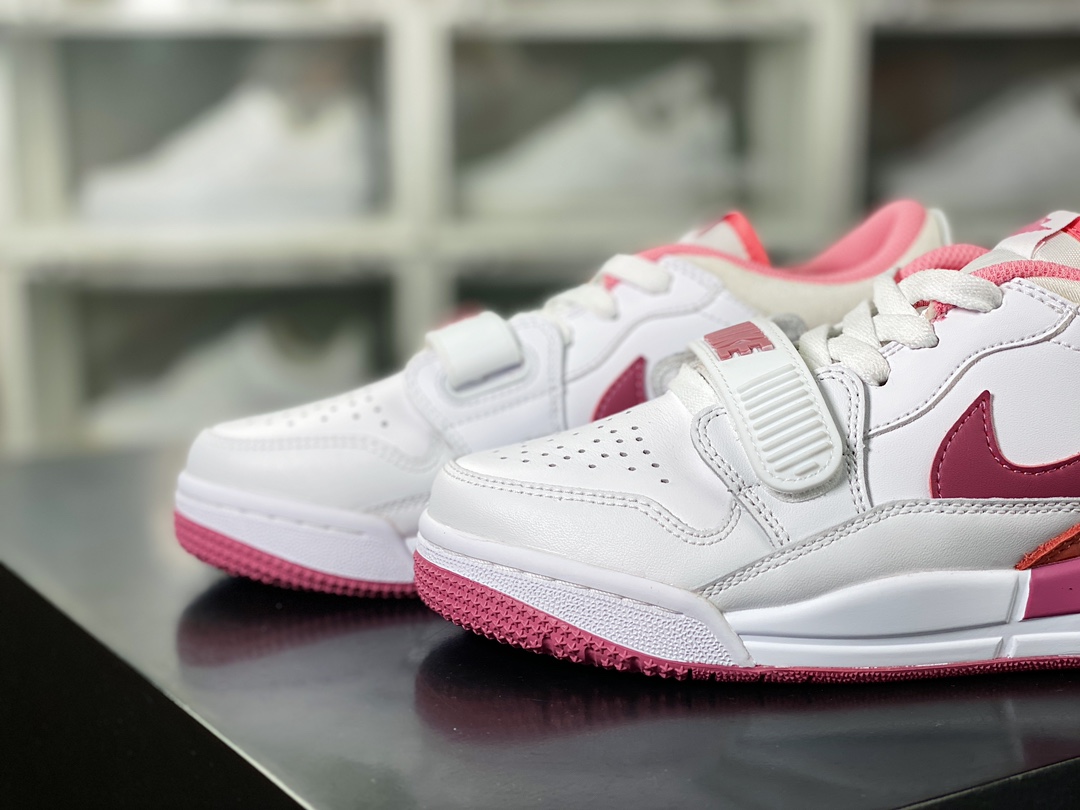 Air Jordan Legacy 312 Low GS ”Desert Berry” Jordan's most basketball shoes ”Leather White Jam Pink” FN3407-161