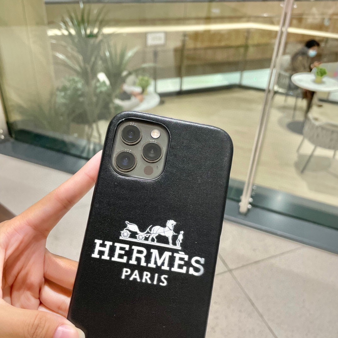 [庆祝][庆祝]Hermes官网同款爱马仕1:1原版全包手机壳高端奢华iPhone13型号已更新型号iP