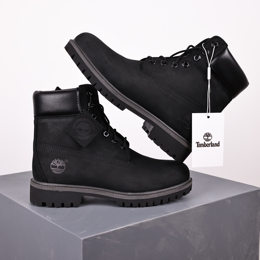 Perspectiva general Timberland Timberland/Classic high-top siete hoyos negro 10073 Producido por el canal original de Z…