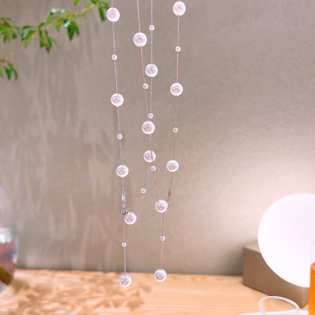 Nickel Free Silver Necklace Playful Annual Party Silver