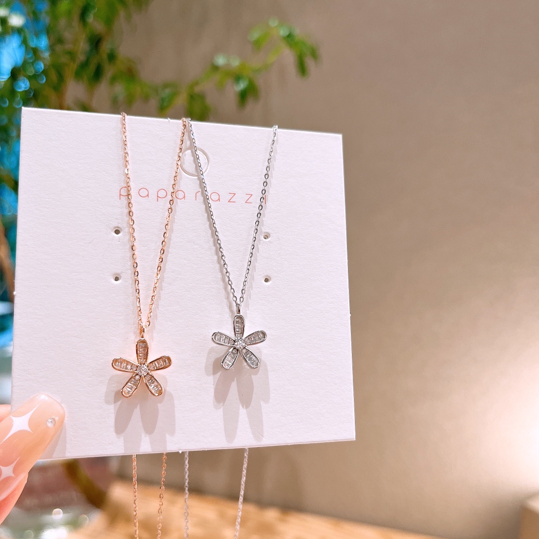 Fine Silver Necklace Fashion Teacher's Day Gold