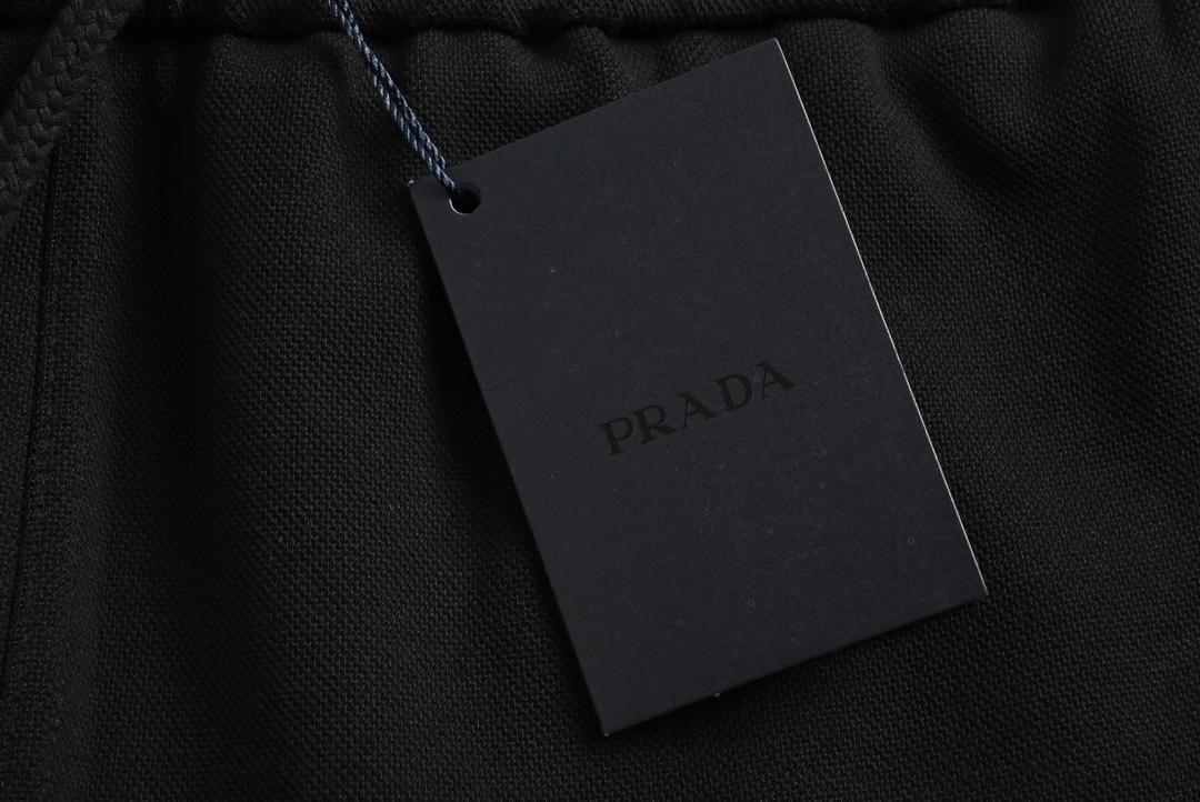 Prada/普拉达 23Fw 三角标拼接套装长裤