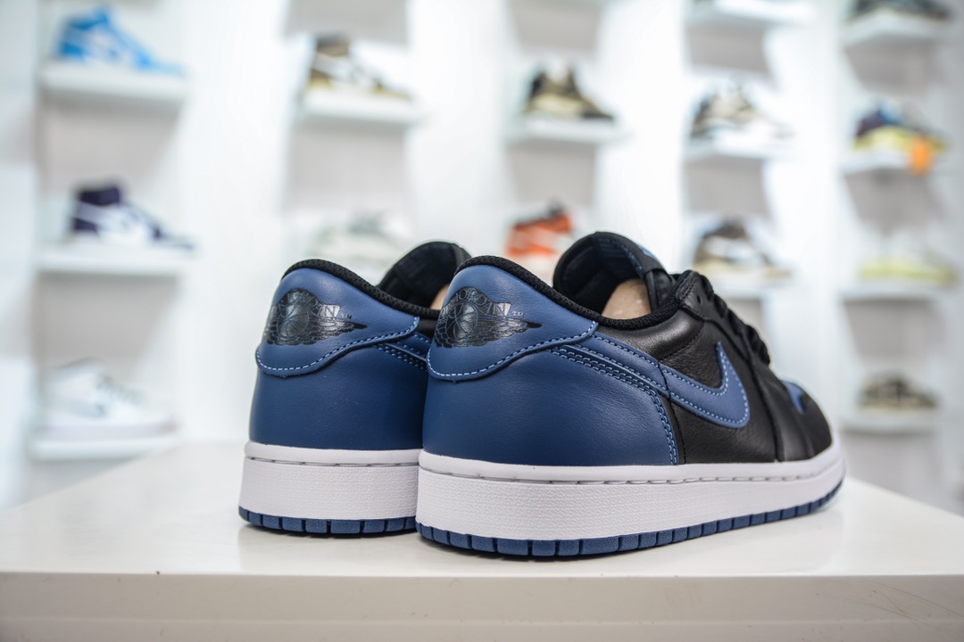 DT pure original Air Jordan AJ1 Low OG black and blue foreign trade special supply CZ0775-041