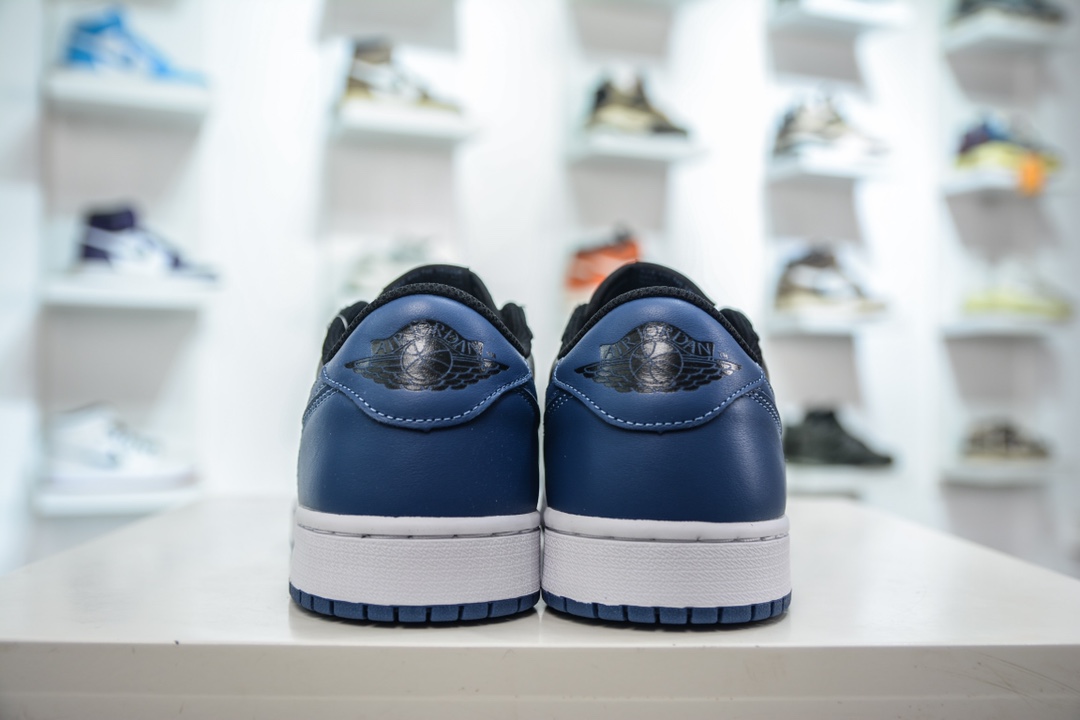 DT pure original Air Jordan AJ1 Low OG black and blue foreign trade special supply CZ0775-041