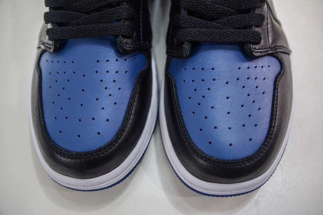 DT pure original Air Jordan AJ1 Low OG black and blue foreign trade special supply CZ0775-041