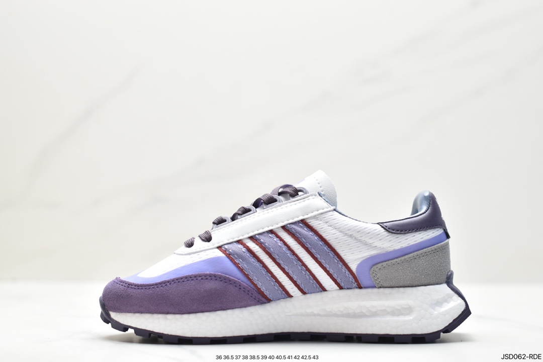 adidas Racing E5 Boost Prototype Speed ??Lightweight Retro Series All-match Breathable Sports Running Shoes IE0492