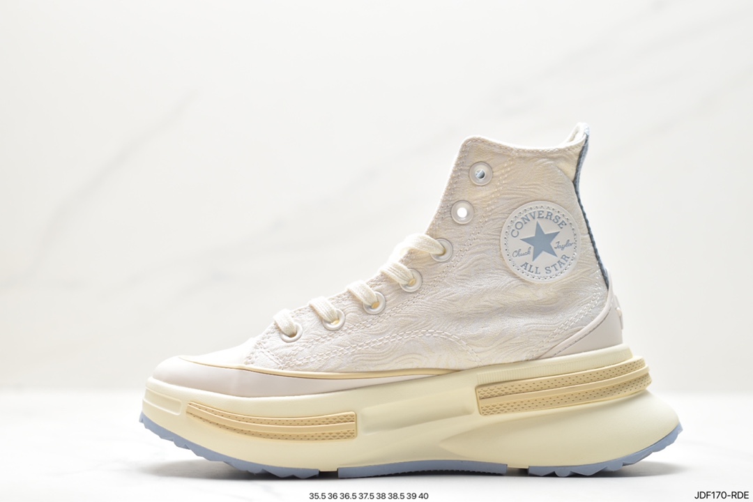 Converse Run Star Legacy 1970 Cx High ”Light Green/Blue/White” Heritage Canvas Shoes