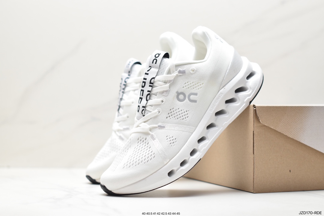 ON Running Cloud X Shift Low Cloud X series low-top lightweight, comfortable and multifunctional casual sports shoes ”Geometric Mesh White and Black”