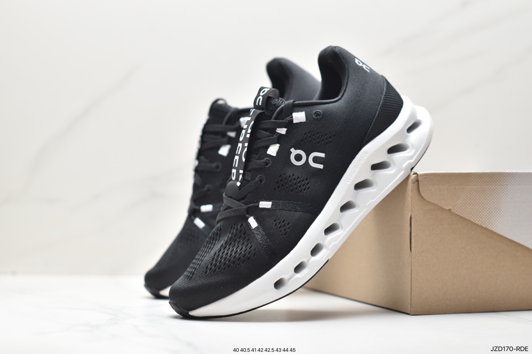 ON Running Cloud X Shift Low Cloud X series low-top lightweight, comfortable and multifunctional casual sports shoes ”Geometric Mesh White and Black”