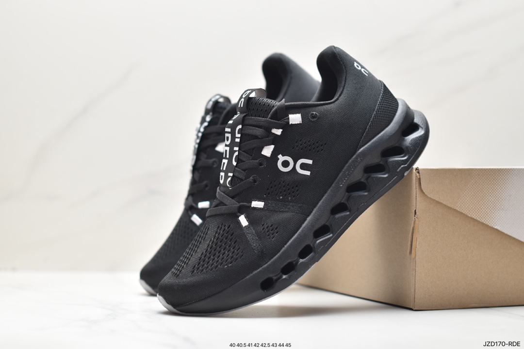 ON Running Cloud X Shift Low Cloud X series low-top lightweight, comfortable and multifunctional casual sports shoes ”Geometric Mesh White and Black”