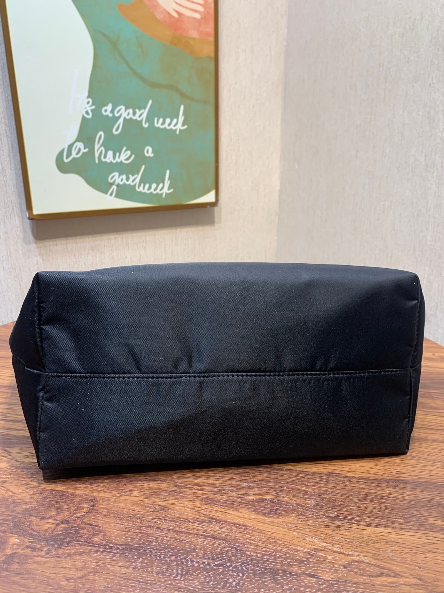 Tory Burch Tolbaki Ella Chain Nylon Laptop Bag with Leather Details. - 图片 4