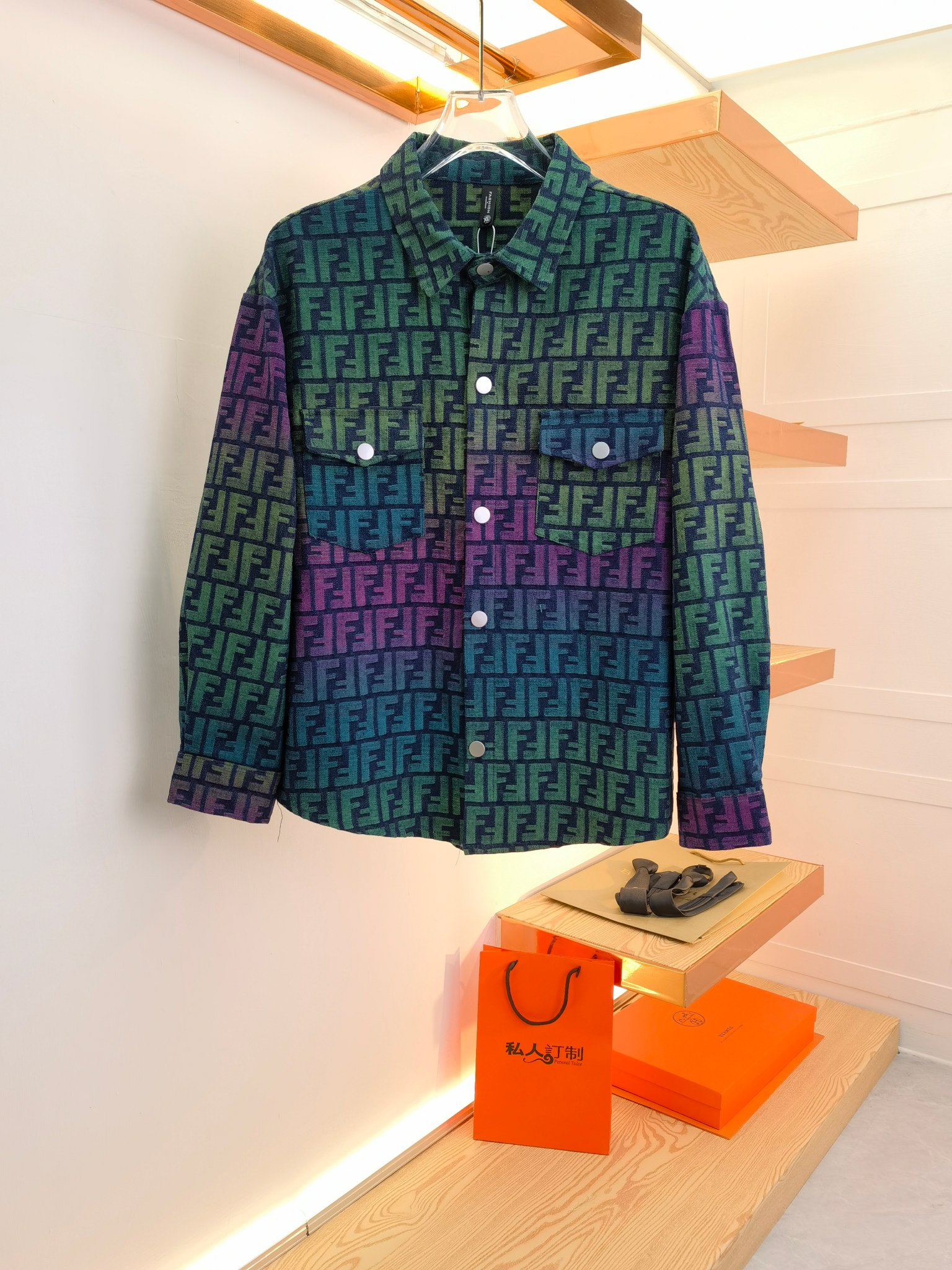 Fendi Clothing Coats & Jackets Men Fall Collection Casual