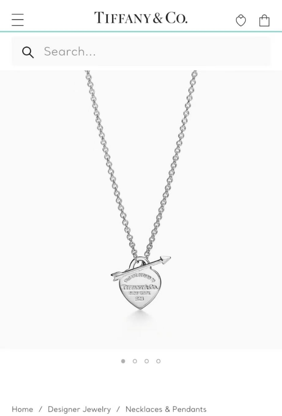 Tiffany&Co. AAAAA+
 Jewelry Necklaces & Pendants