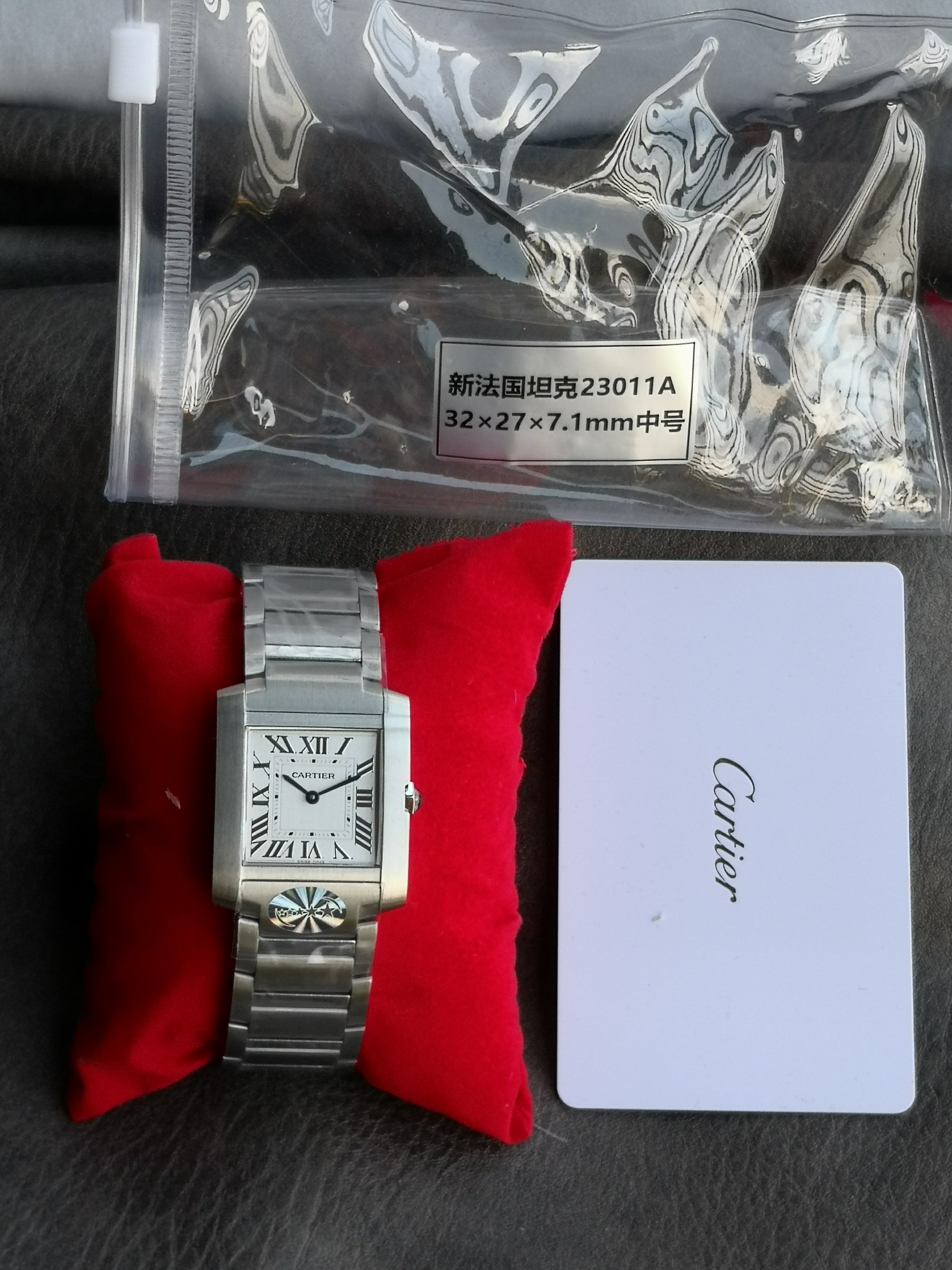 NO:150965,Price adjustment, Baiguang Baishi, the highest version of the market, 5S Factory, launches the latest 2nd generation TANK Francaise French Tank original 1:1 reproduction work!  All use Swiss quartz movement ( Kajia platinum special deck) medium size 32*27mm, small size 25.7*21.2mm 