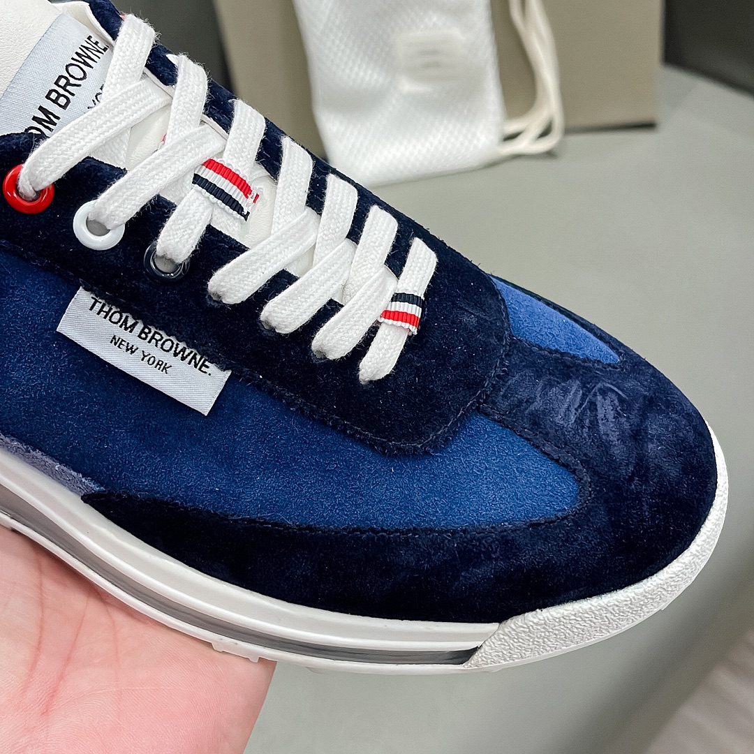 THOM BROWNE Transparent Rubber Sole Sneaker from Early Fall Series in Size 38-44 – P888 - 图片 7
