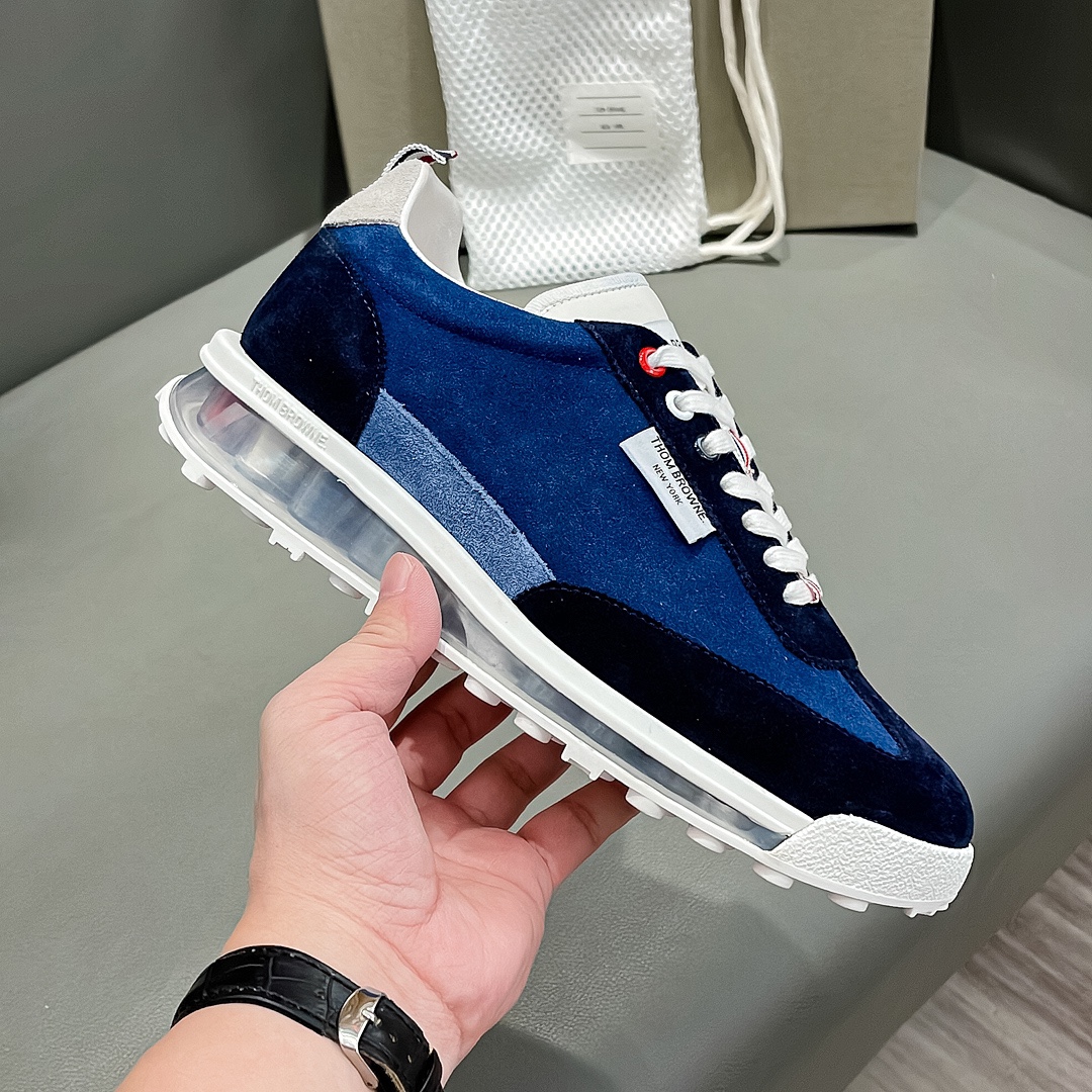 THOM BROWNE Transparent Rubber Sole Sneaker from Early Fall Series in Size 38-44 – P888 - 图片 4