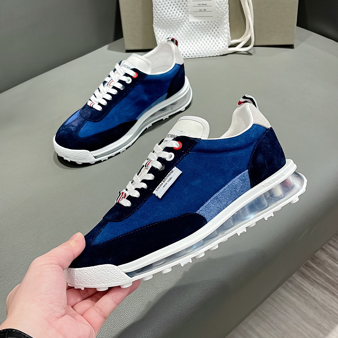THOM BROWNE Transparent Rubber Sole Sneaker from Early Fall Series in Size 38-44 – P888 - 图片 6