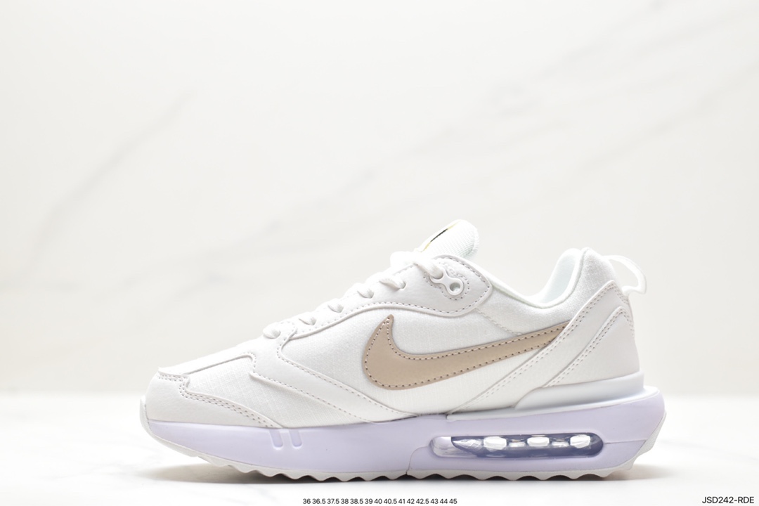 200 NK Air Max Dawn 黎明系列低帮气垫百搭休闲运动慢跑鞋 DX6655-100