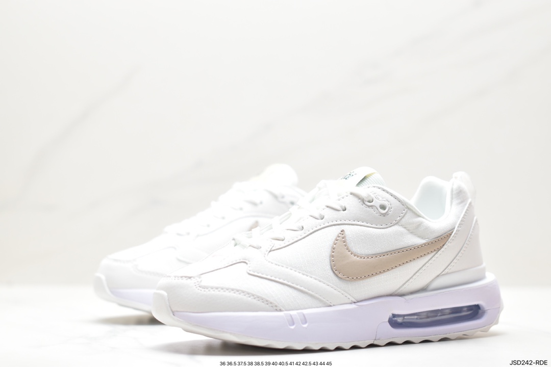 200 NK Air Max Dawn 黎明系列低帮气垫百搭休闲运动慢跑鞋 DX6655-100