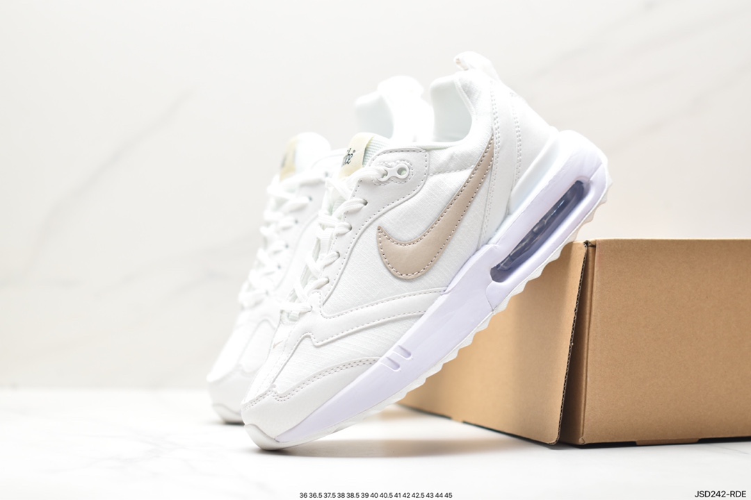 200 NK Air Max Dawn 黎明系列低帮气垫百搭休闲运动慢跑鞋 DX6655-100