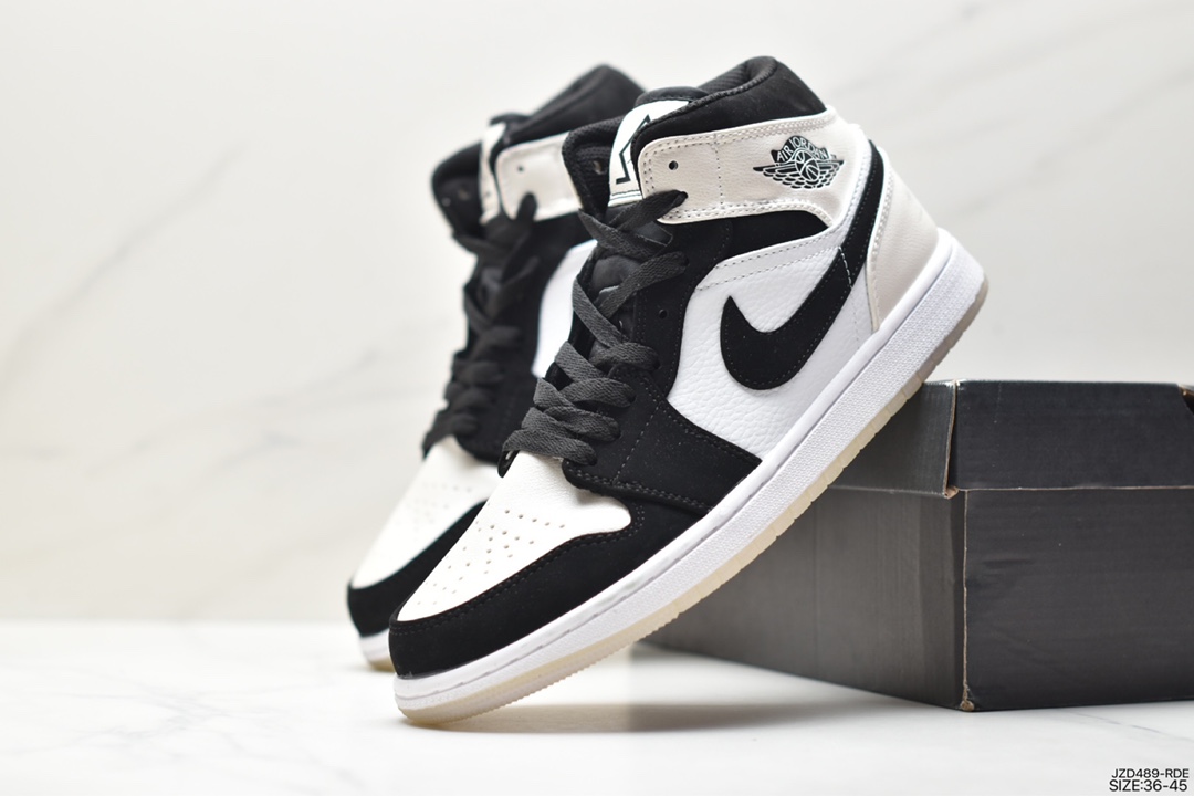 140 耐克Nike Air Jordan 1 Retro High OG”Black/White“AJ1代篮球鞋 DR6492-100