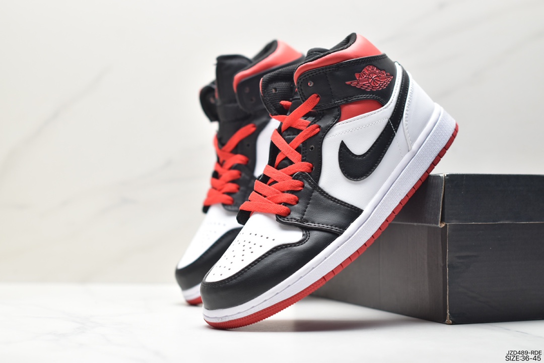 140 耐克Nike Air Jordan 1 Retro High OG”Black/White“AJ1代篮球鞋 DR6492-100